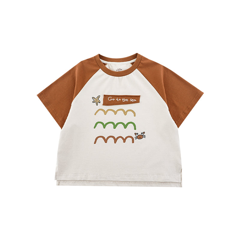 Boys' Short-sleeve Raglan T-shirt
