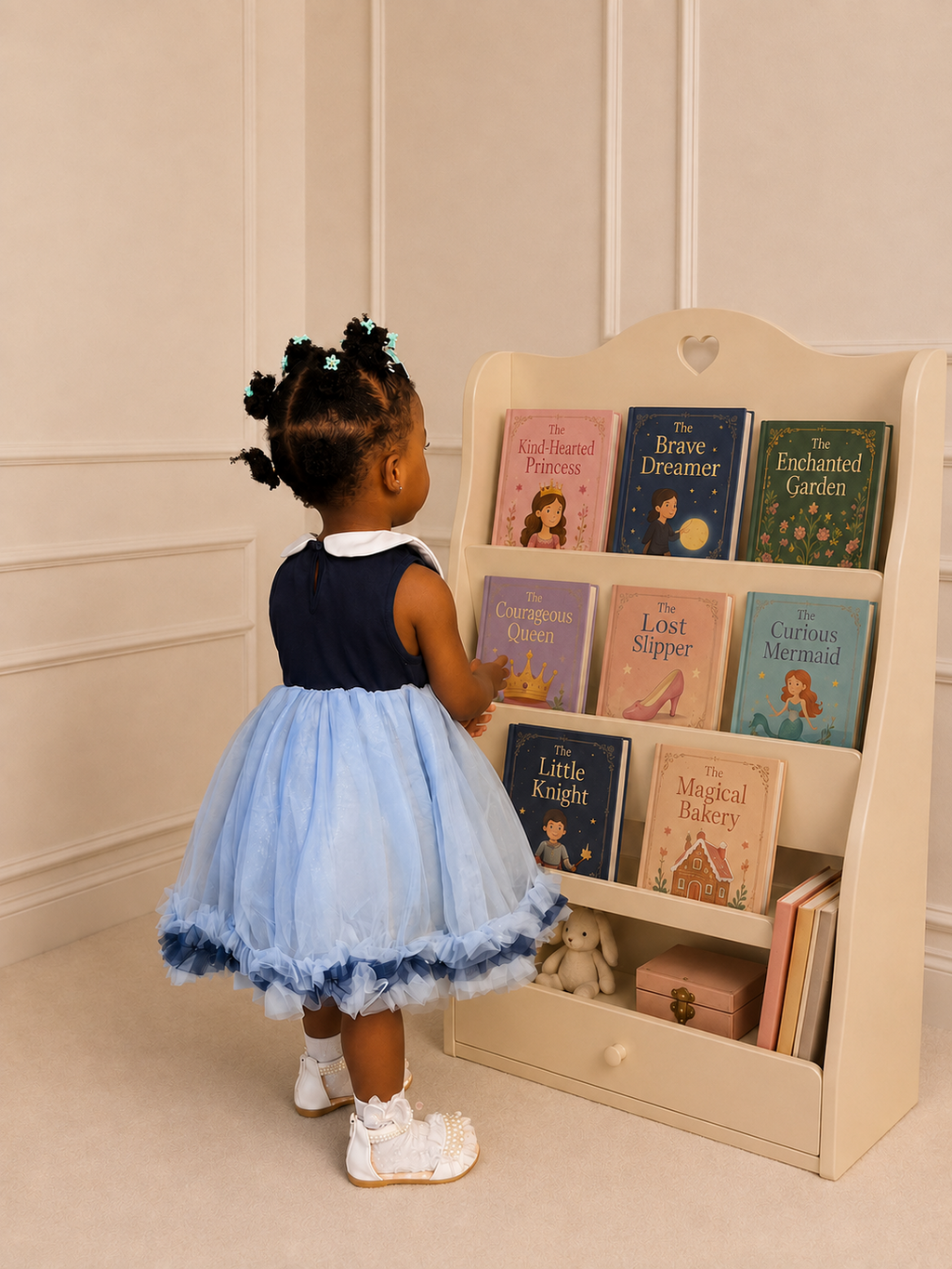 Little Detective Tulle Skater Dress