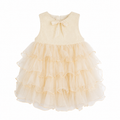 Pearl Glow Sequin Tulle Dress
