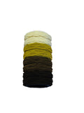 Brown Hair Tie Collection